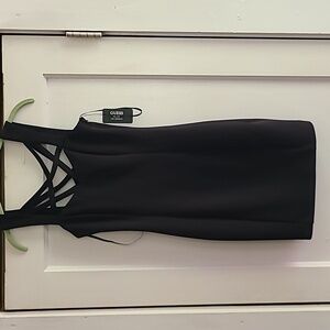 Guess size 4, black dress, NWT